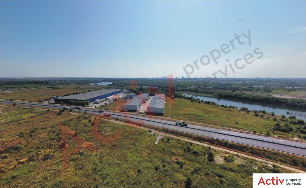 Hale de inchiriat in Promax Industrial Park, Bucuresti Nord - vedere pahoramica hale